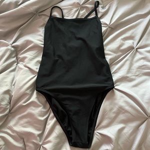 Black “Scottie” one piece size 34